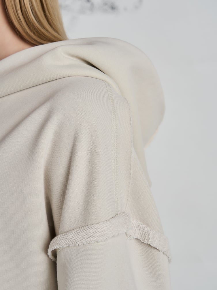 Худи оверсайз с принтом Макс Борисов