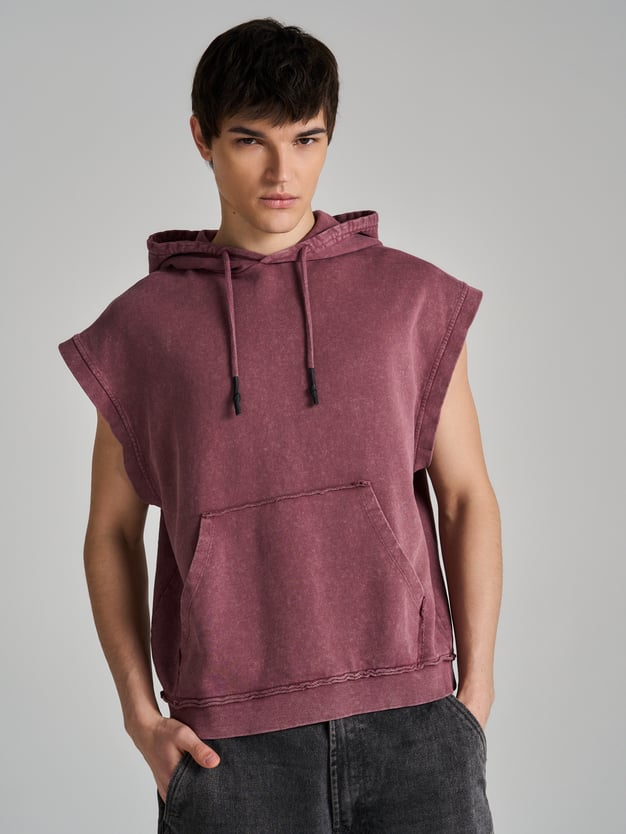 Худи варенка без рукавов