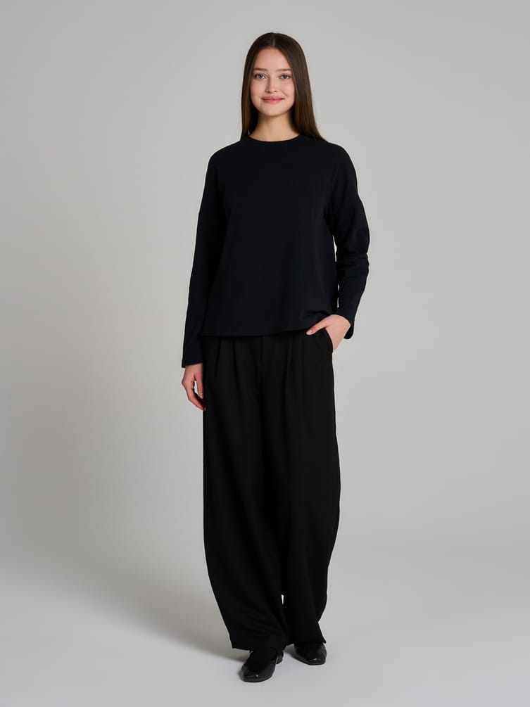 Брюки бананы классические