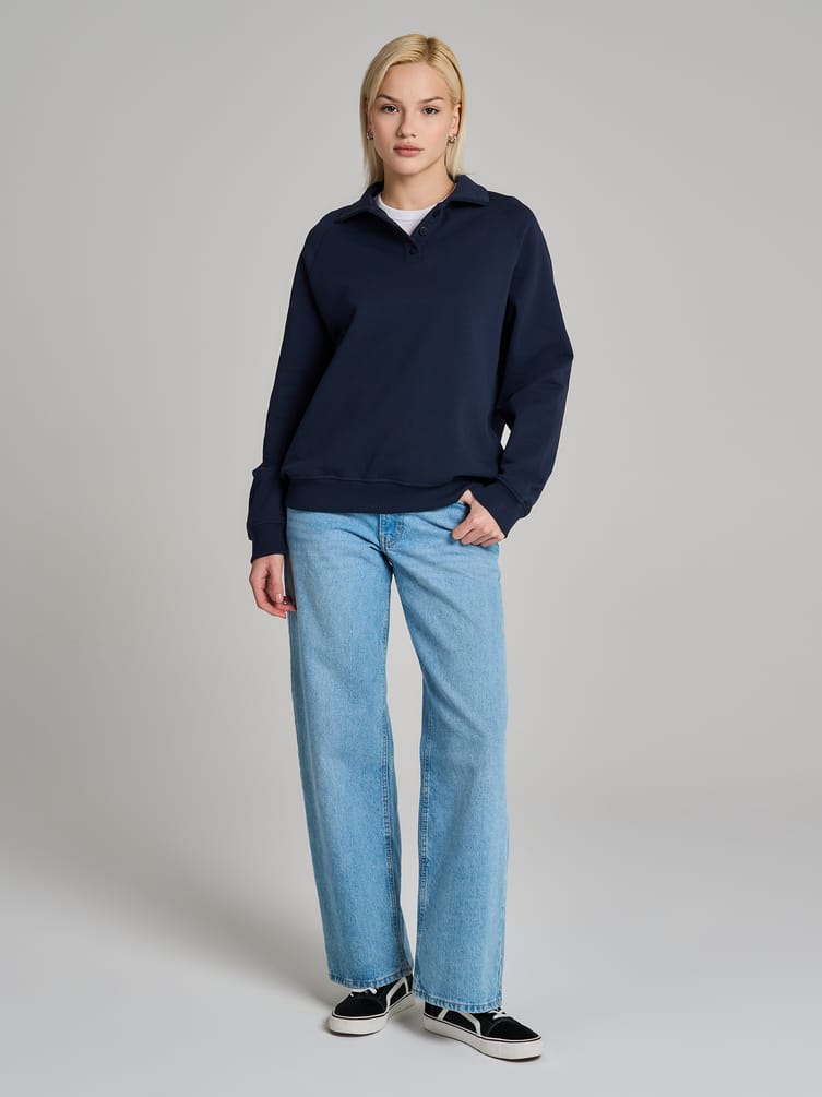 Свитшот-поло деловой