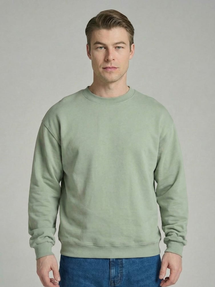 Свитшот базовый однотонный