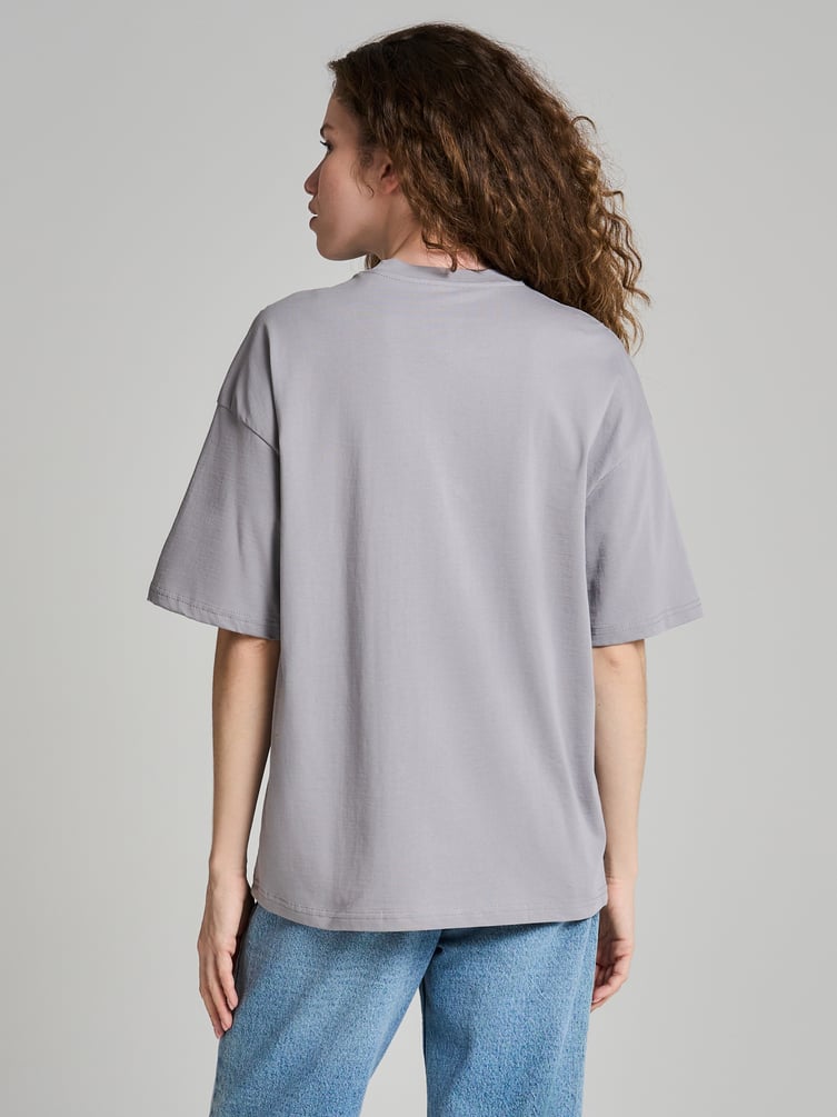 Футболка оверсайз с принтом Мосфильм