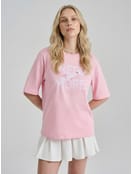 Футболка оверсайз с надписью