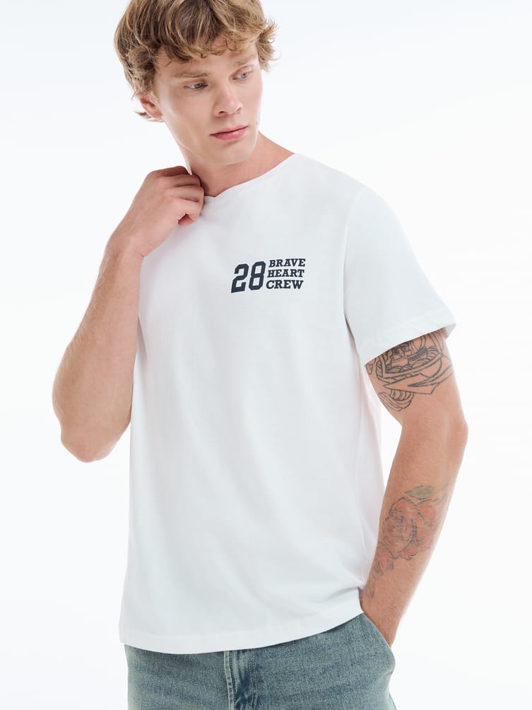 Футболка оверсайз с надписью