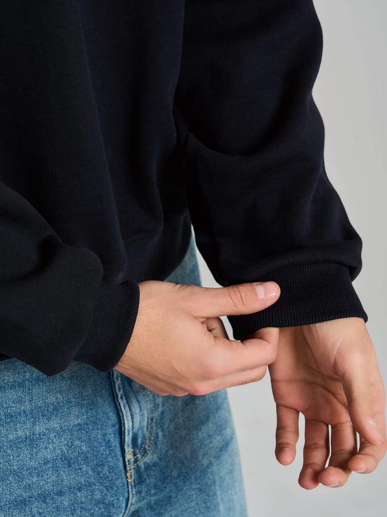 Свитшот свободный без начеса