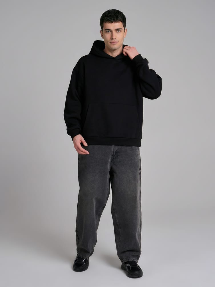 Худи оверсайз с начесом