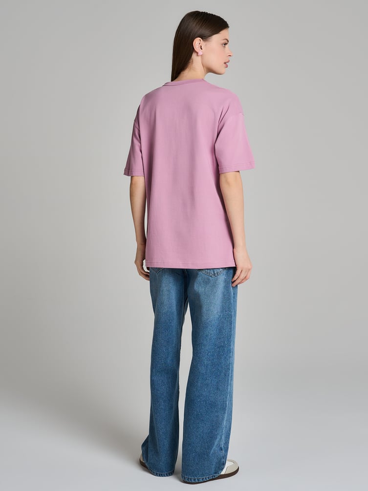 Футболка хлопковая с принтом