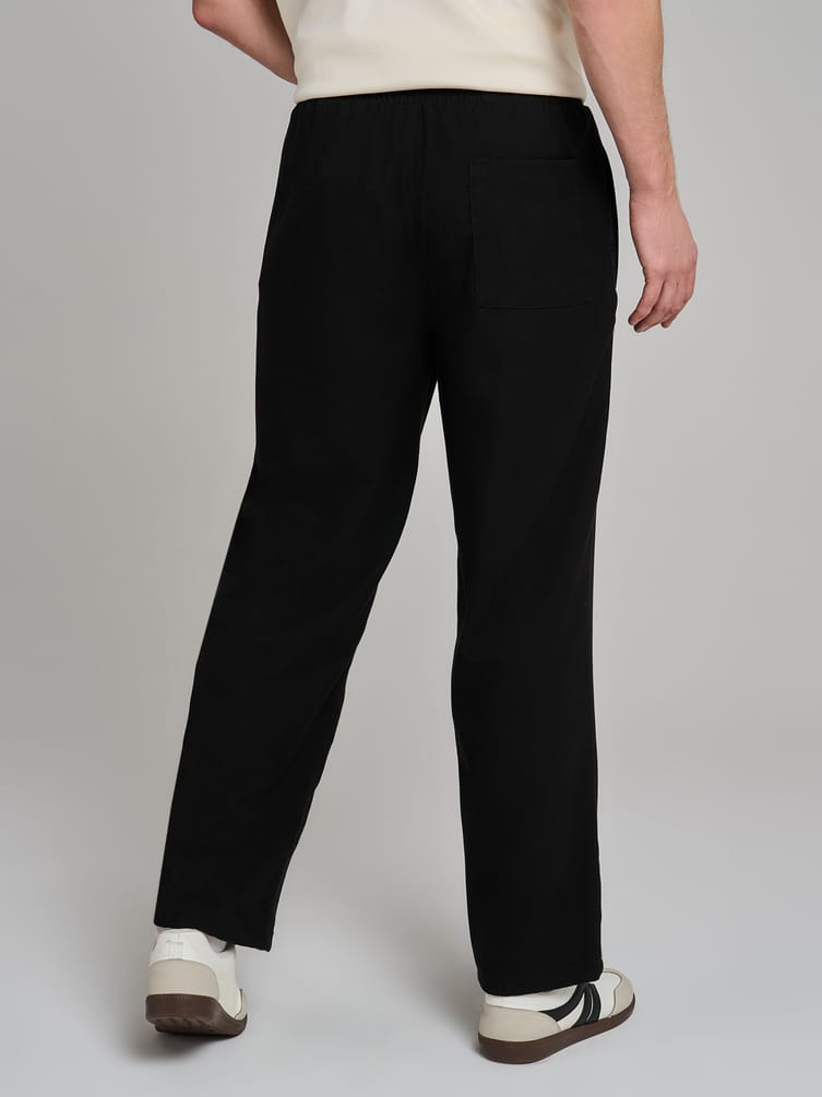 Брюки прямые повседневные без начеса