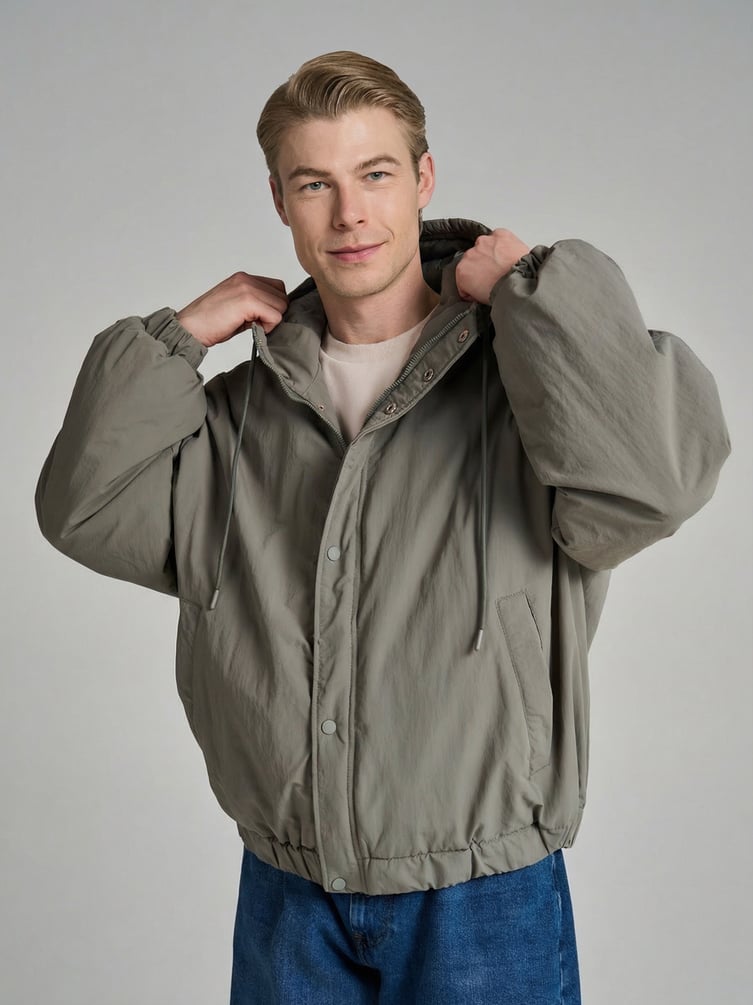 Куртка демисезонная с капюшоном