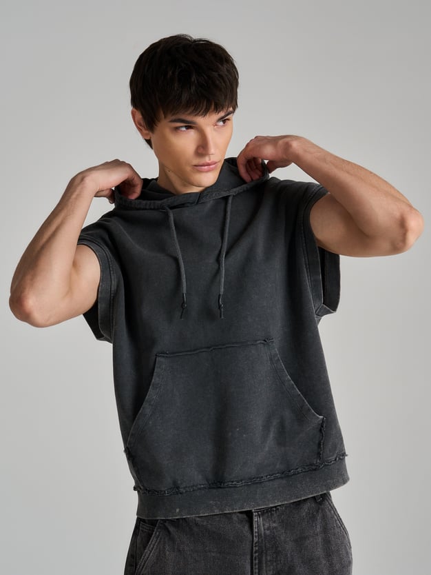 Худи варенка без рукавов