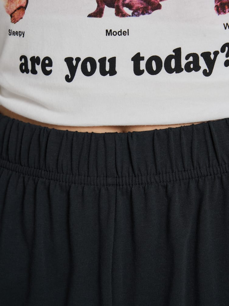 Пижама с принтом и брюками