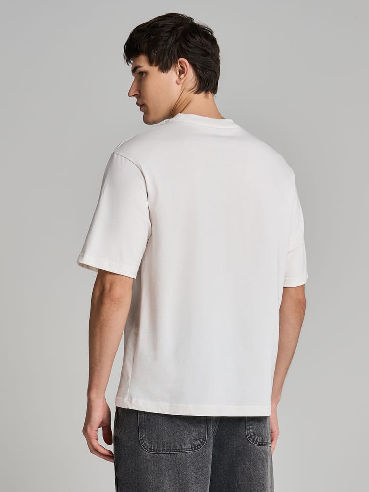 Футболка с принтом гонщика