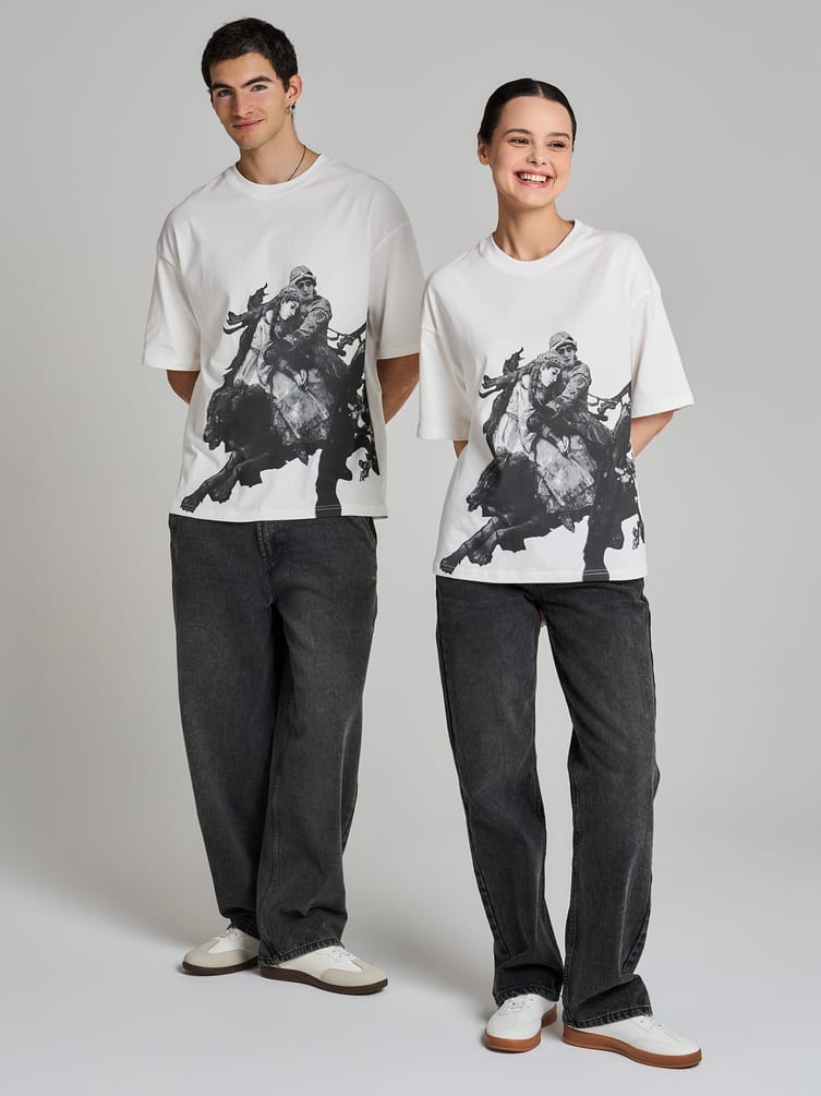 Футболка с принтом картин Третьяковской галереи