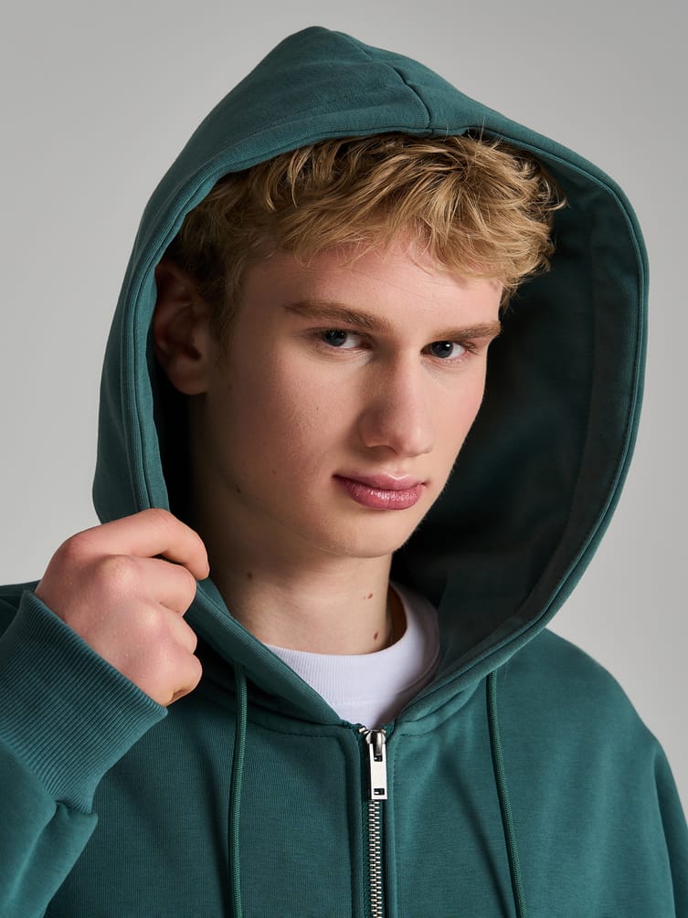 Толстовка зип худи теплая с начёсом