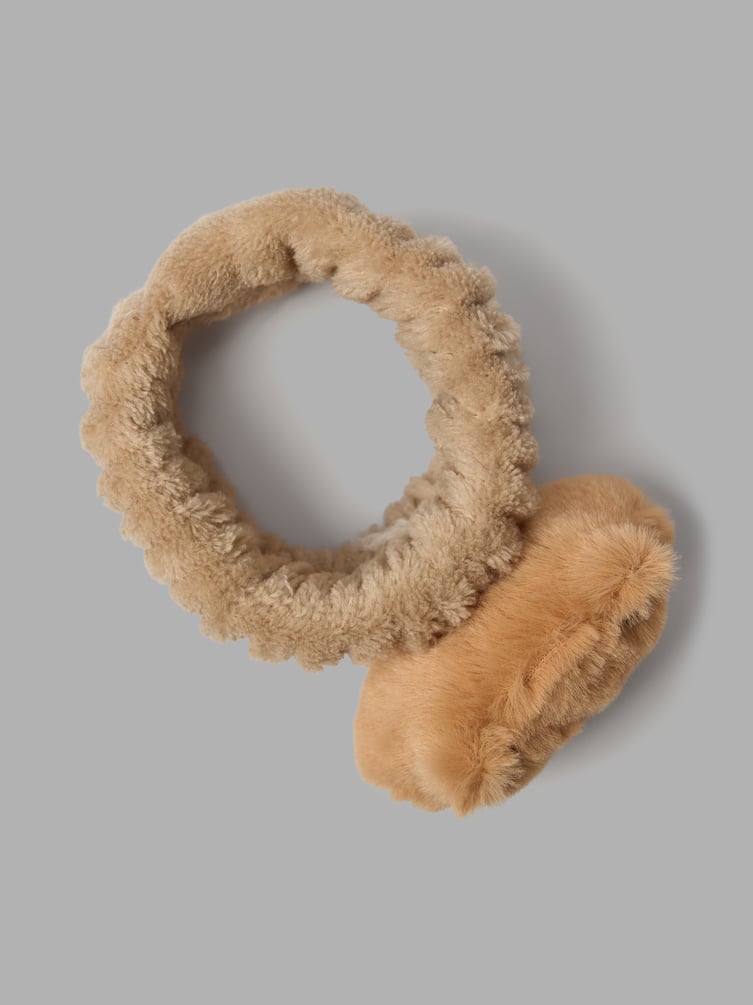 Набор повязка для волос и браслеты для умывания