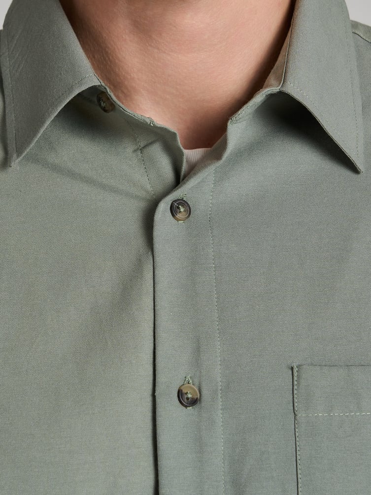 Рубашка повседневная с длинным рукавом