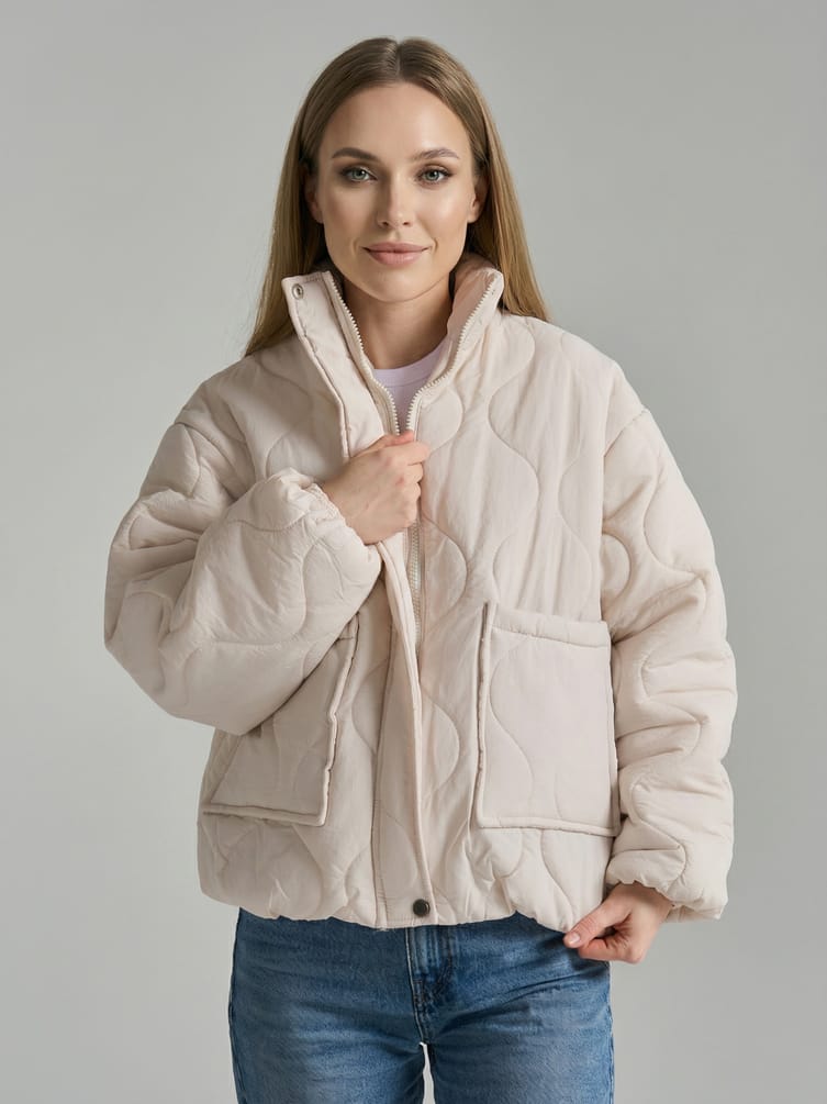 Куртка стеганая на синтепоне