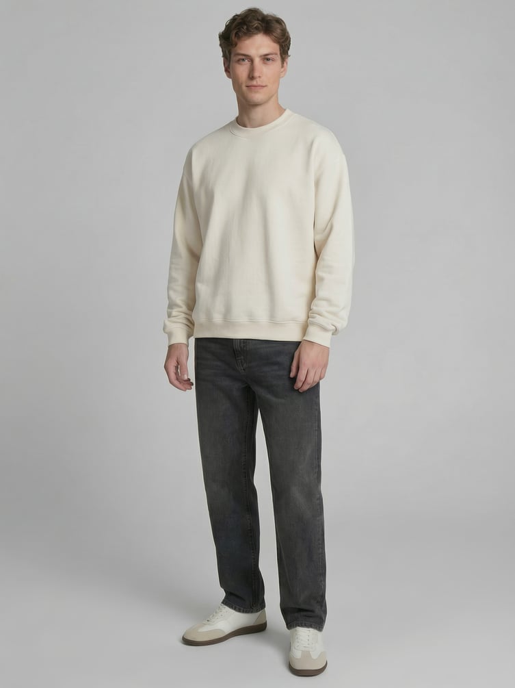 Свитшот свободный без начеса