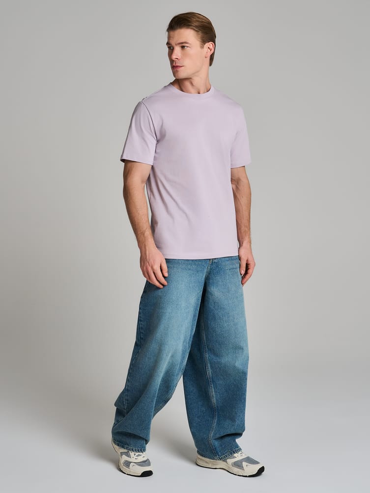 Плотная базовая классическая футболка