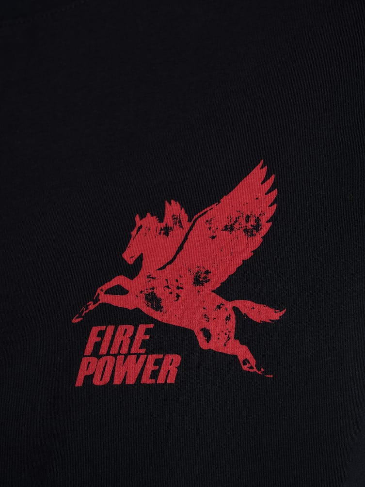 Футболка хлопковая с принтом