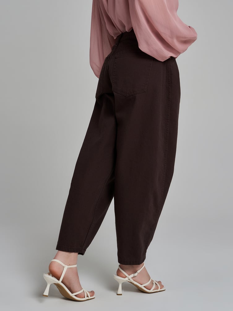 Джинсы Balloon укороченные