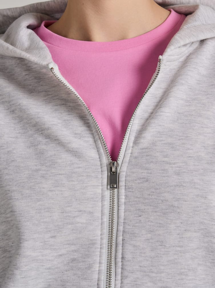 Зип худи  с капюшоном без начеса