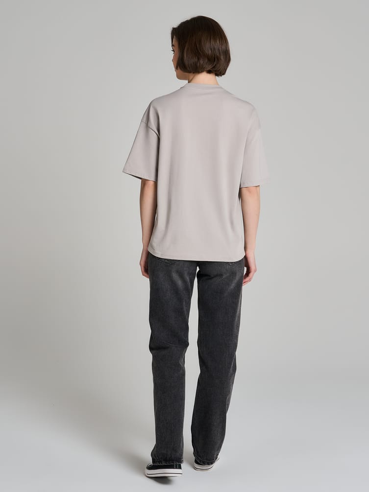 Футболка оверсайз с принтом Мосфильм