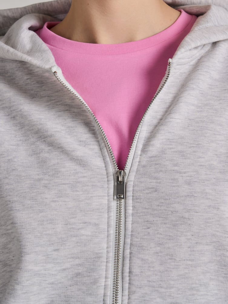 Зип худи  с капюшоном без начеса