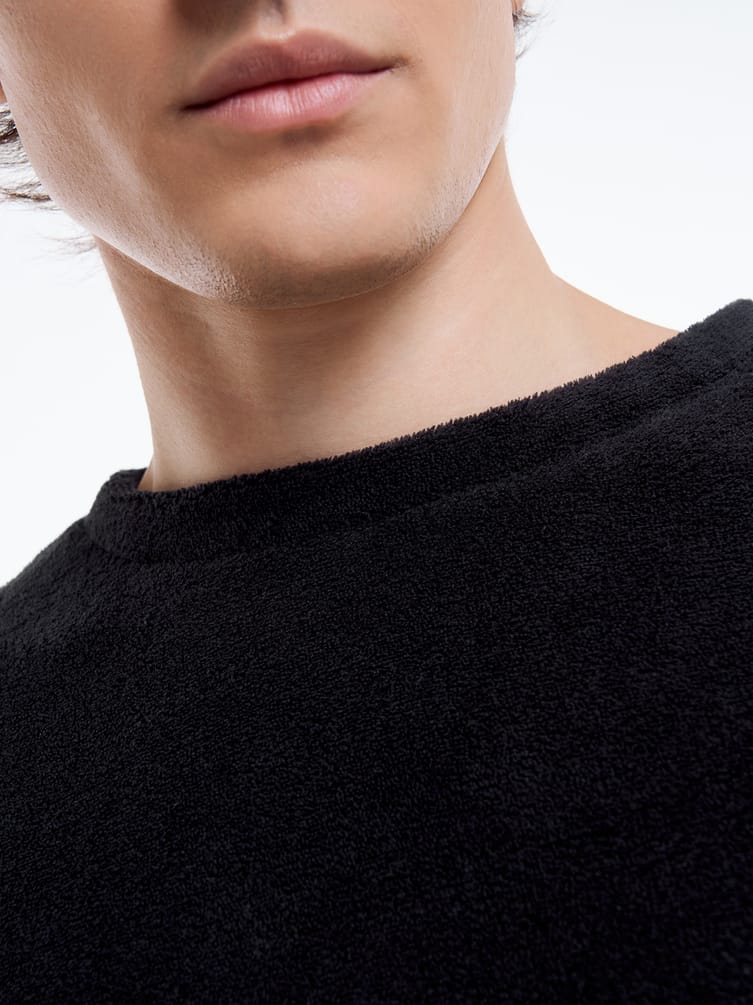 Плюшевая пижама с брюками в клетку