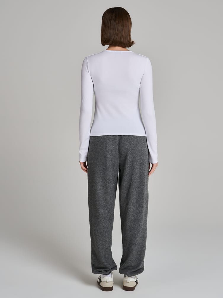 Брюки джоггеры трикотажные