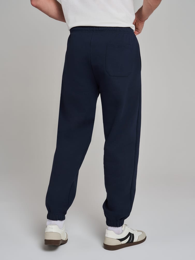 Брюки джоггеры оверсайз утеплённые с начесом