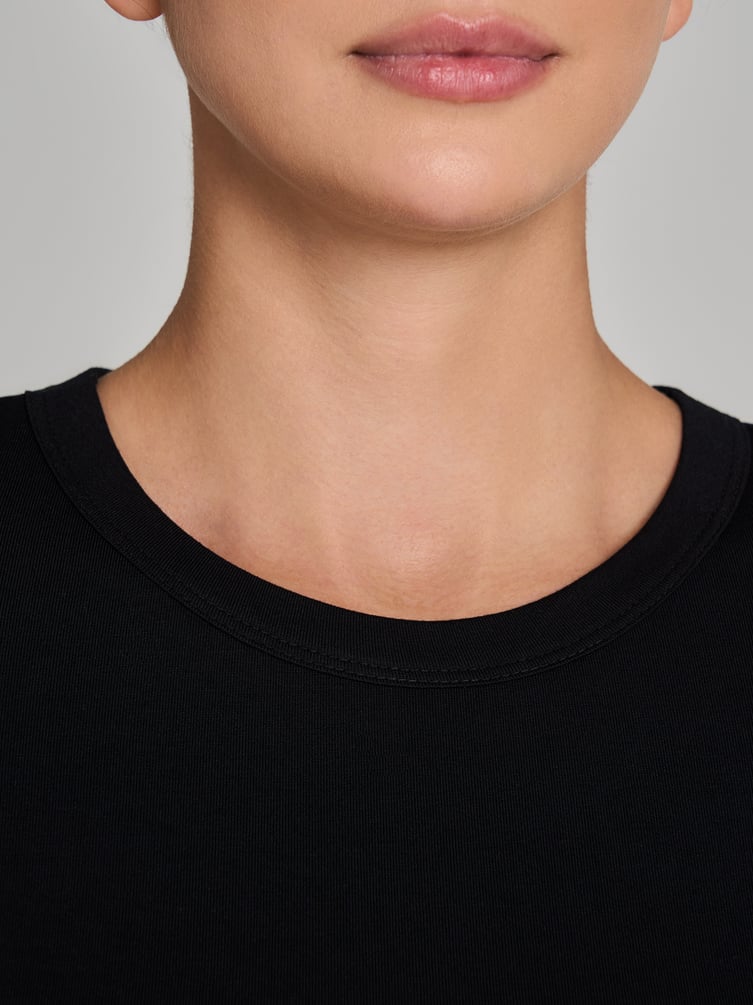 Облегающий лонгслив из вискозы