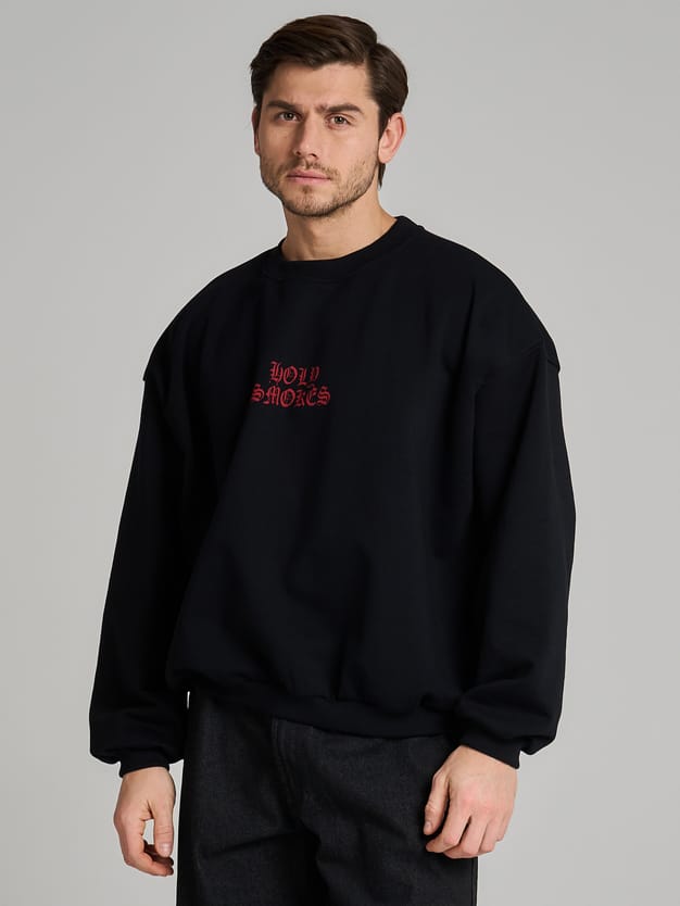 Свитшот оверсайз с надписью