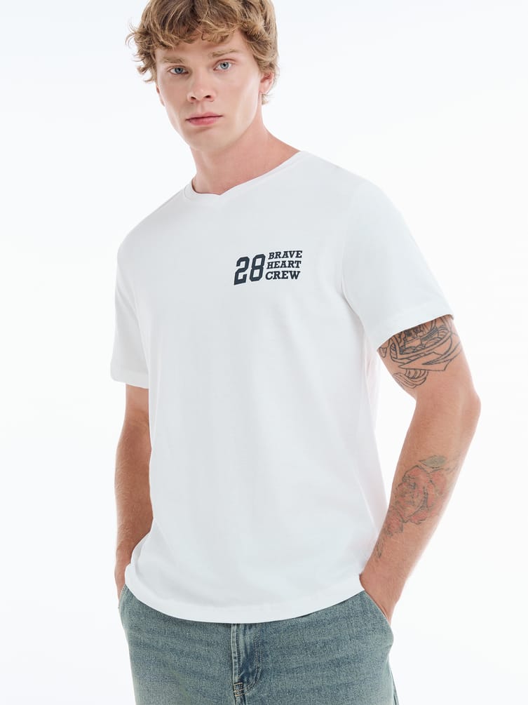 Футболка оверсайз с надписью