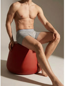 Хлопковые однотонные трусы - 2 шт.