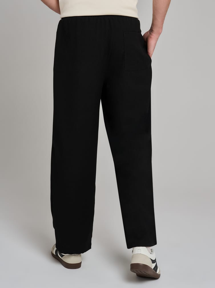 Брюки прямые повседневные без начеса