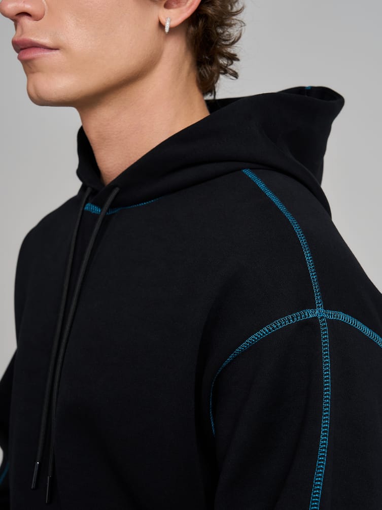 Худи оверсайз спортивное