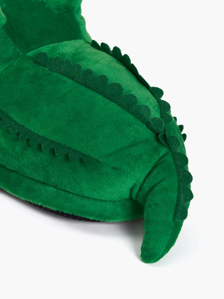 Плюшевые тапки-игрушки крокодилы