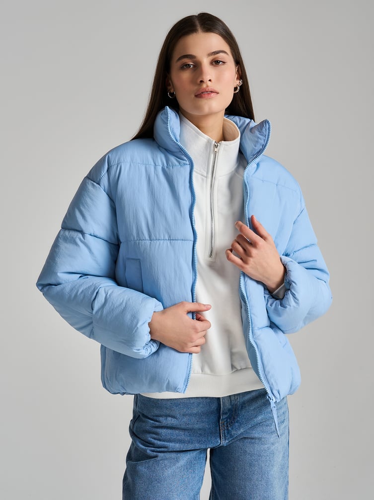 Куртка зефирка без капюшона