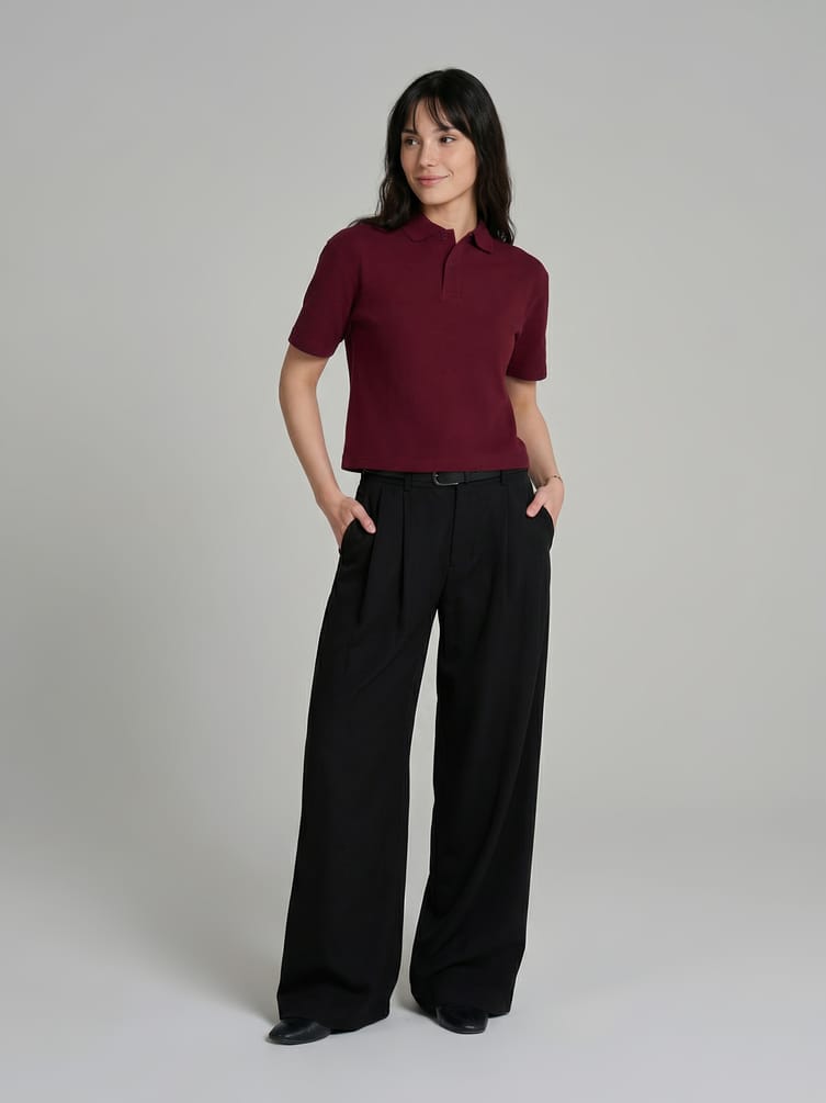 Рубашка-поло с коротким рукавом