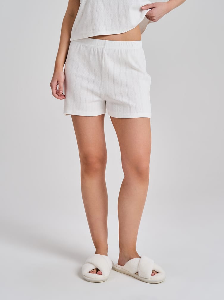 Пижама хлопковая с футболкой и шортами