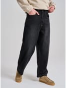 Джинсы широкие багги