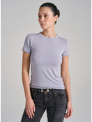 Футболка приталенная из вискозы