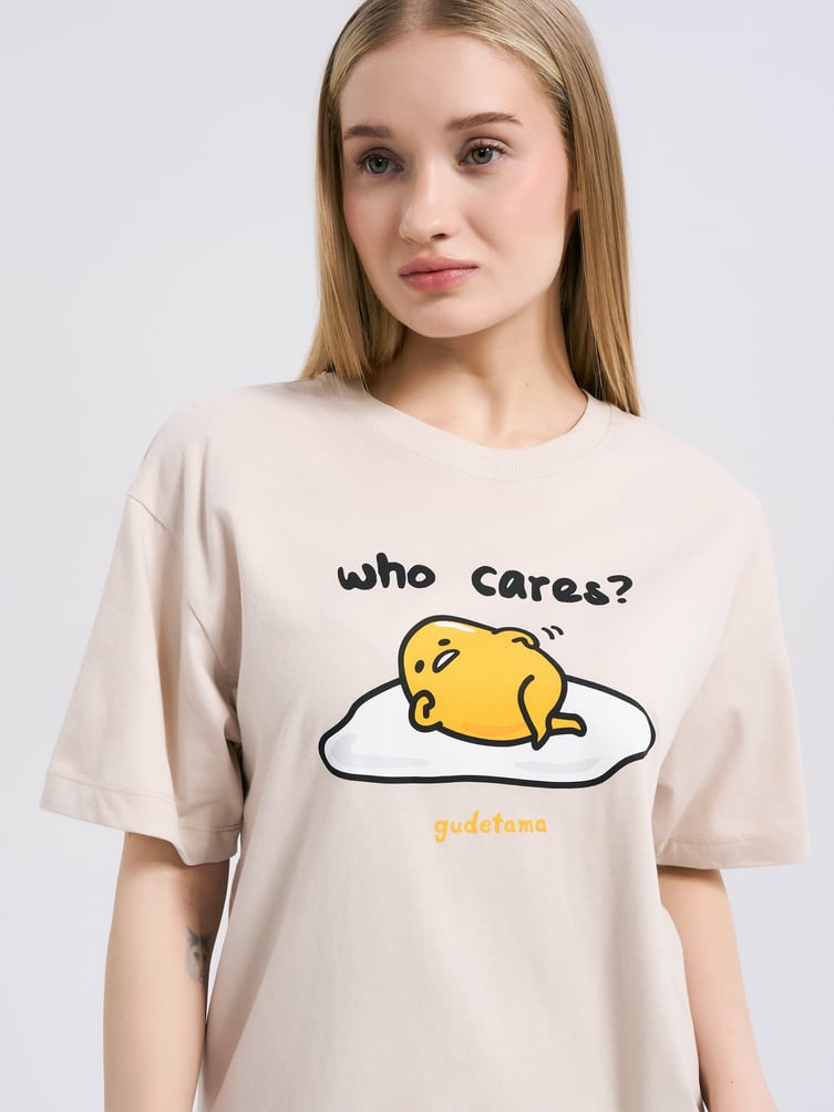 Пижама из хлопка с принтом Gudetama