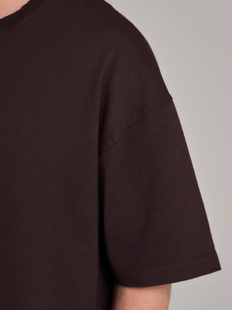 Футболка из хлопка с вареным эффектом