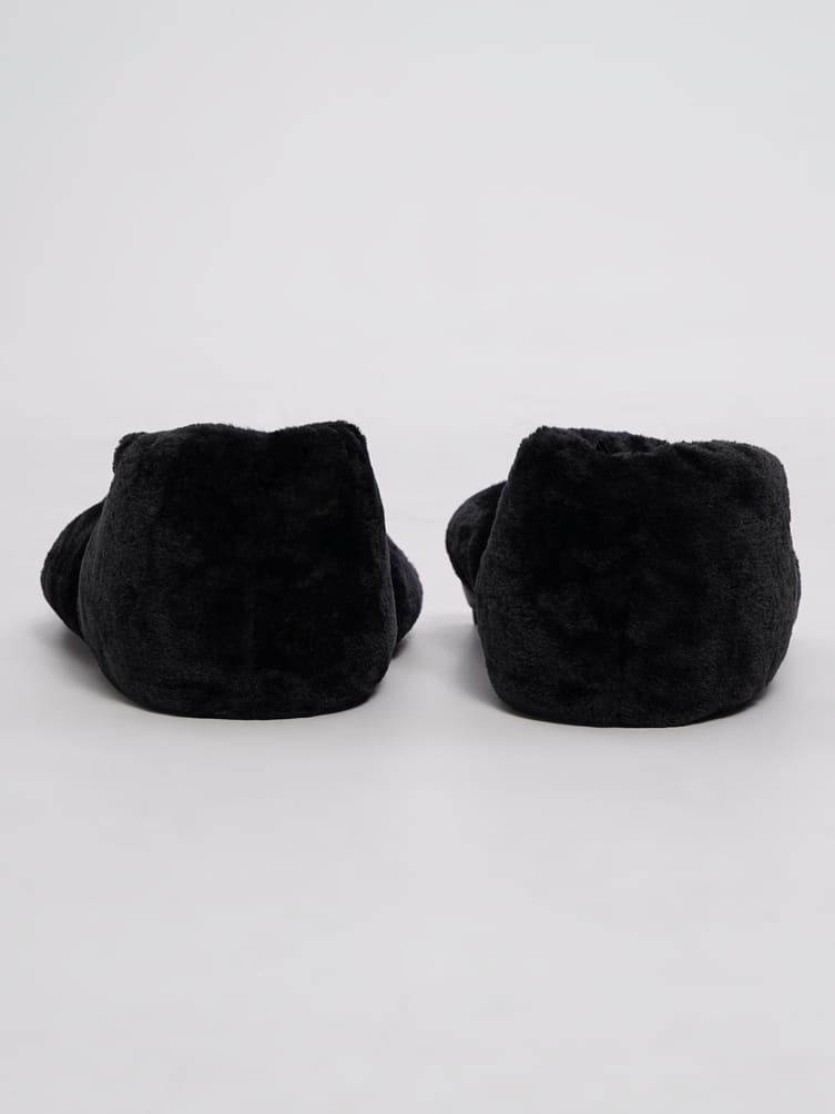 Плюшевые тапочки лапа монстра