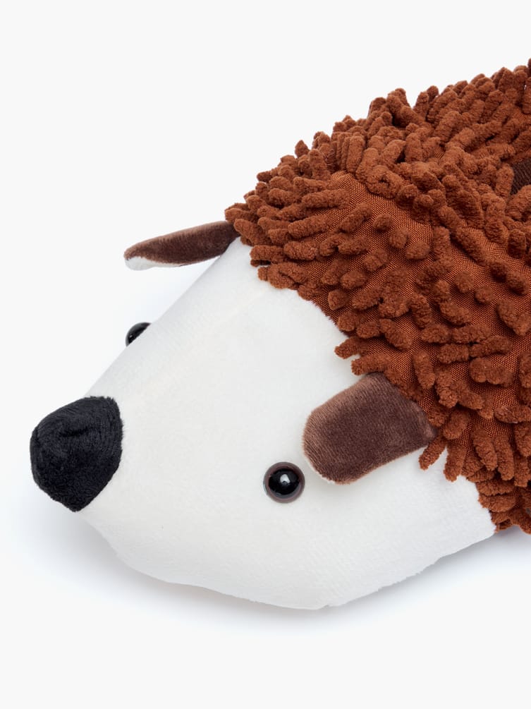 Мягкие теплые тапочки ёжики