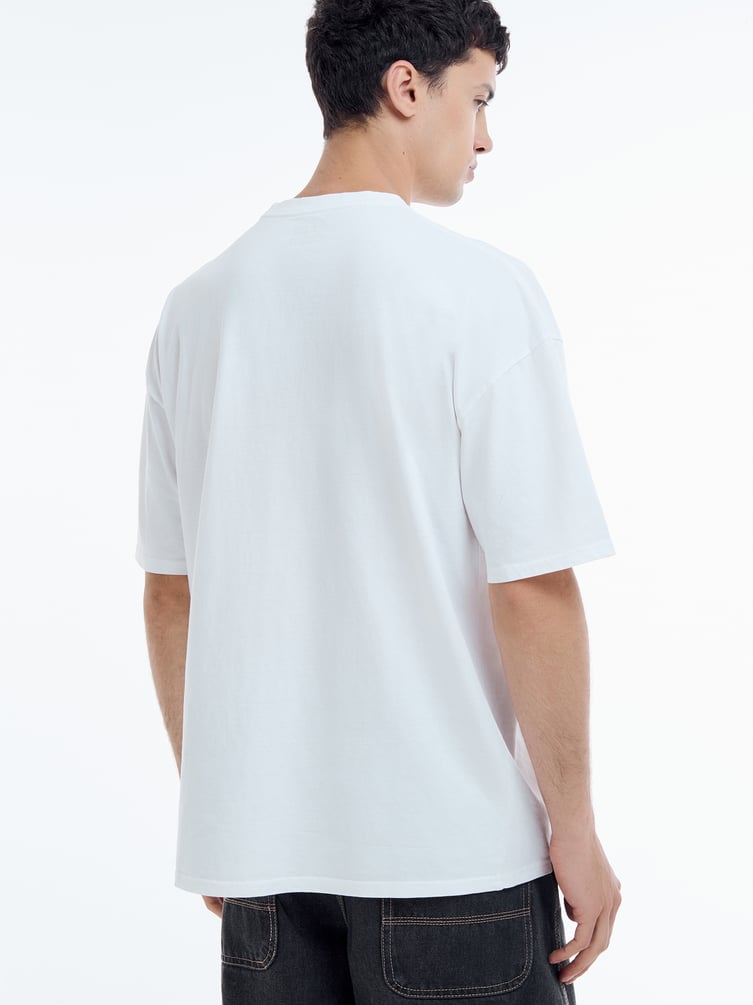 Футболка с принтом аниме монстра