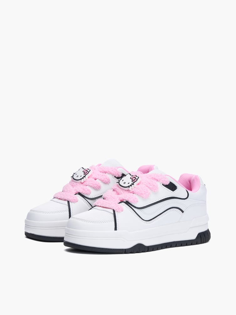 Кроссовки белые Hello Kitty