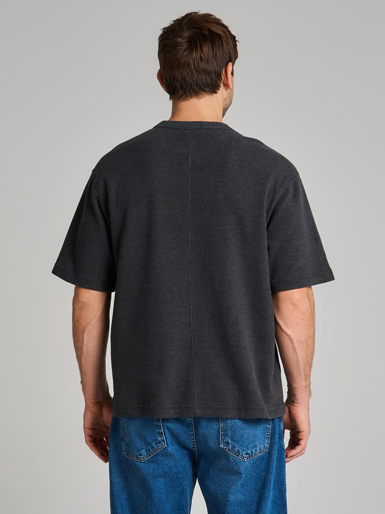 Футболка трикотажная в рубчик